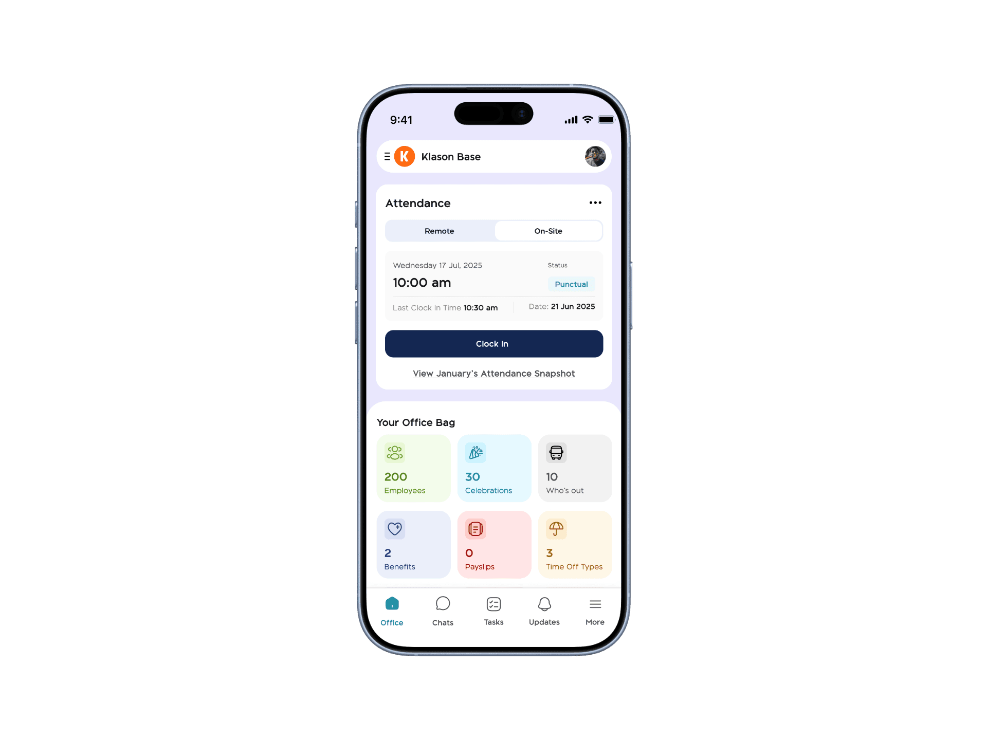 BizEdge app preview