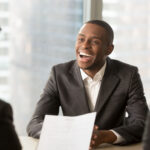 picture of a man in an interview session - How to Hire in the Age of Skills-Based Recruitment - BizEdge blog