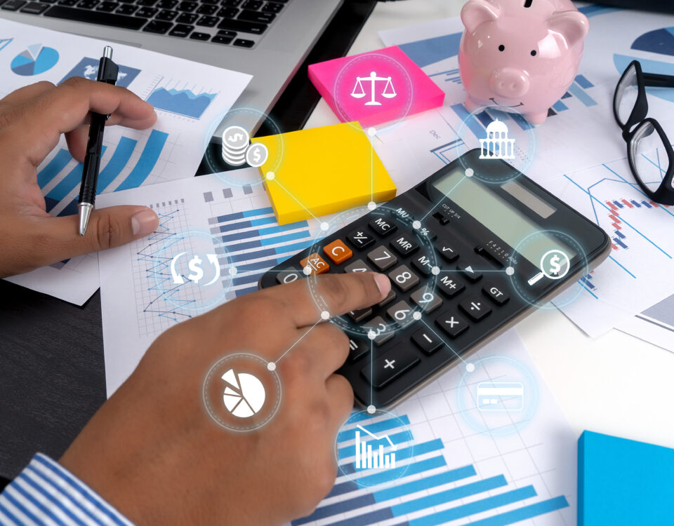 finance documents digital graph finance with social network diagram - total employee cost - BizEdge blog