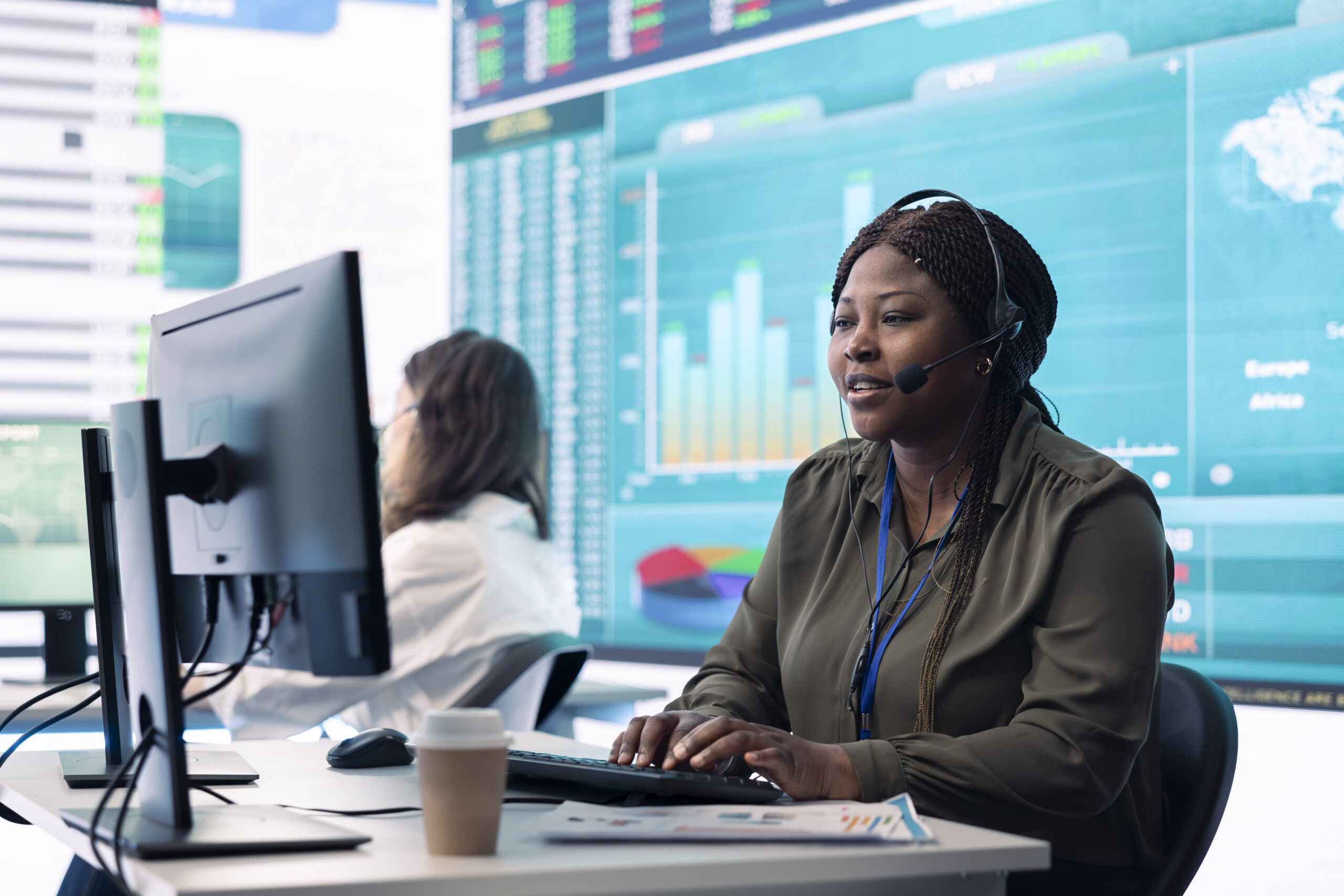 a woman verifying company data on her screen - cloud-based payroll systems - BizEdge blog