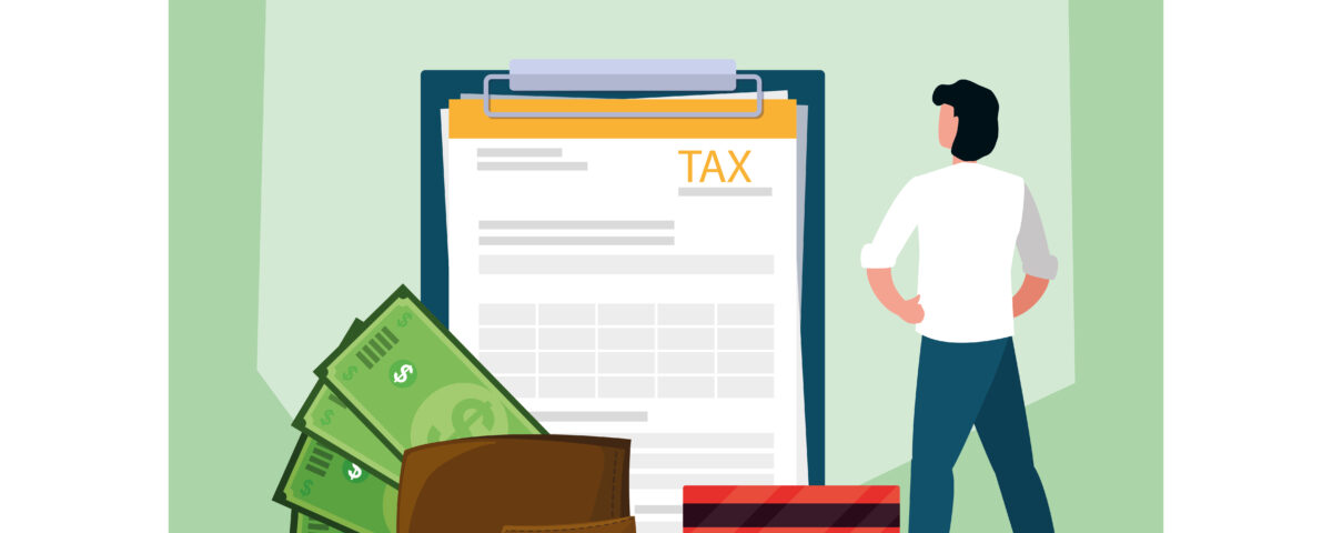 businessman in tax day with icons vector illustration design - tax mistake - BizEdge blog