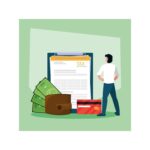 A man looking at a board that has the word tax written on it - New PAYE Tax Law in Nigeria - BizEge blog