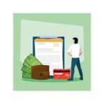 businessman in tax day with icons vector illustration design - tax mistake - BizEdge blog