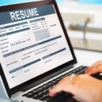 a candidate resume on a desktop - recruitment software in nigeria - BizEdge blog
