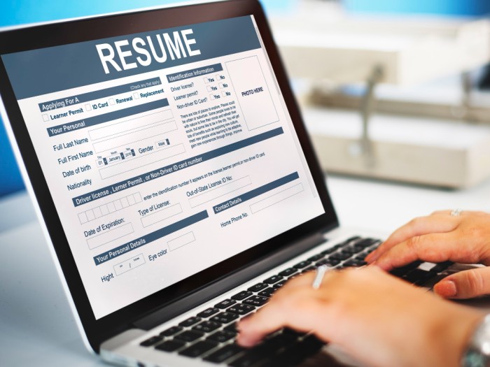 a candidate resume on a desktop - recruitment software in nigeria - BizEdge blog