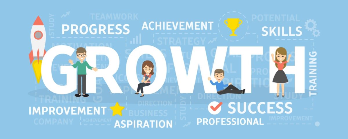 Growth concept illustration idea of success improvement - What Your Employees Need to Know About Professional Development