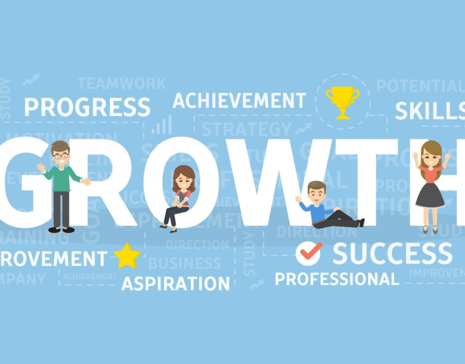 Growth concept illustration idea of success improvement - What Your Employees Need to Know About Professional Development